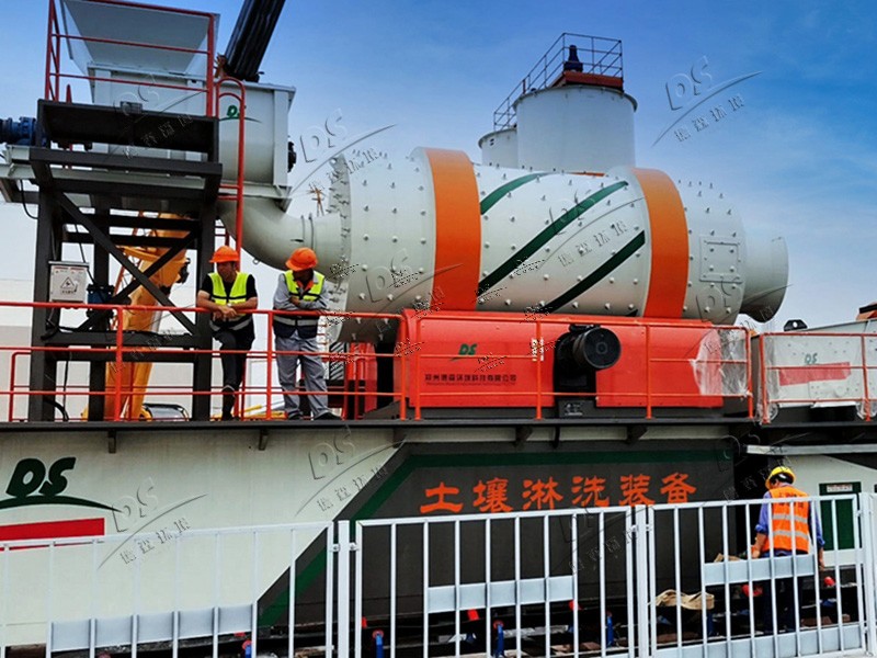 華北地區重金屬鉛砷污染土壤淋洗修復項目